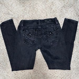 Miss Me black skinny jeans